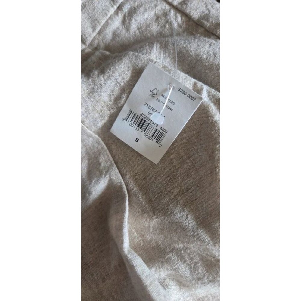 Gap 365 High Rise Linen Blend Short. - Picture 4 of 4